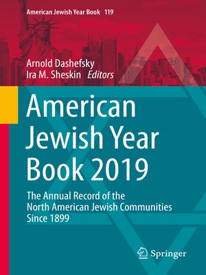 cover image of American Jewish Year Book 2019